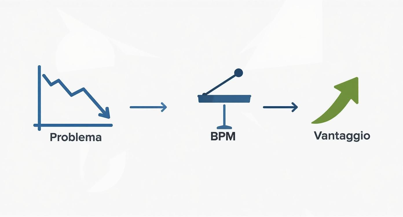 Infographic about business processes management