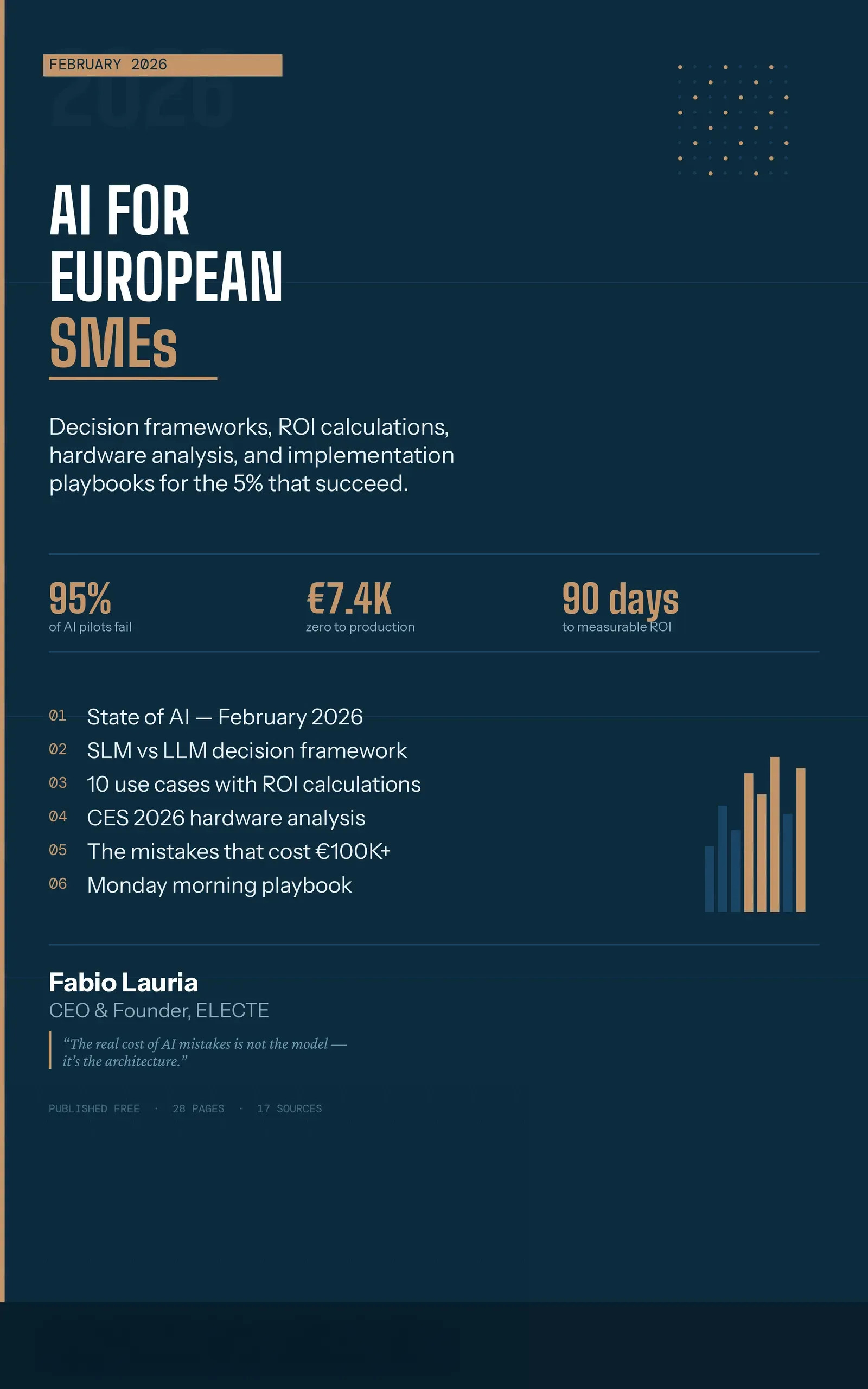 AI for European SMEs: The 2026 Playbook — cover