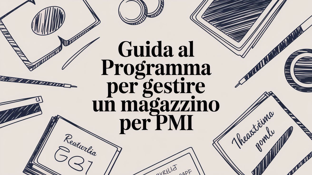 Guida al programma per gestire un magazzino per le PMI