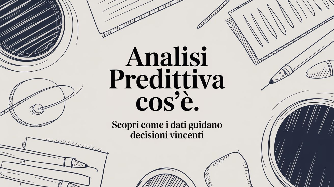 Analisi Predittiva: Cos'è e Come Trasforma i Dati in Decisioni Vincenti