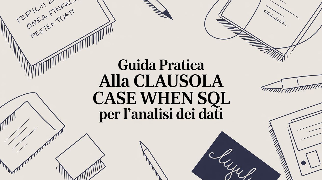 CASE WHEN in SQL: guida pratica per l'analisi dei dati