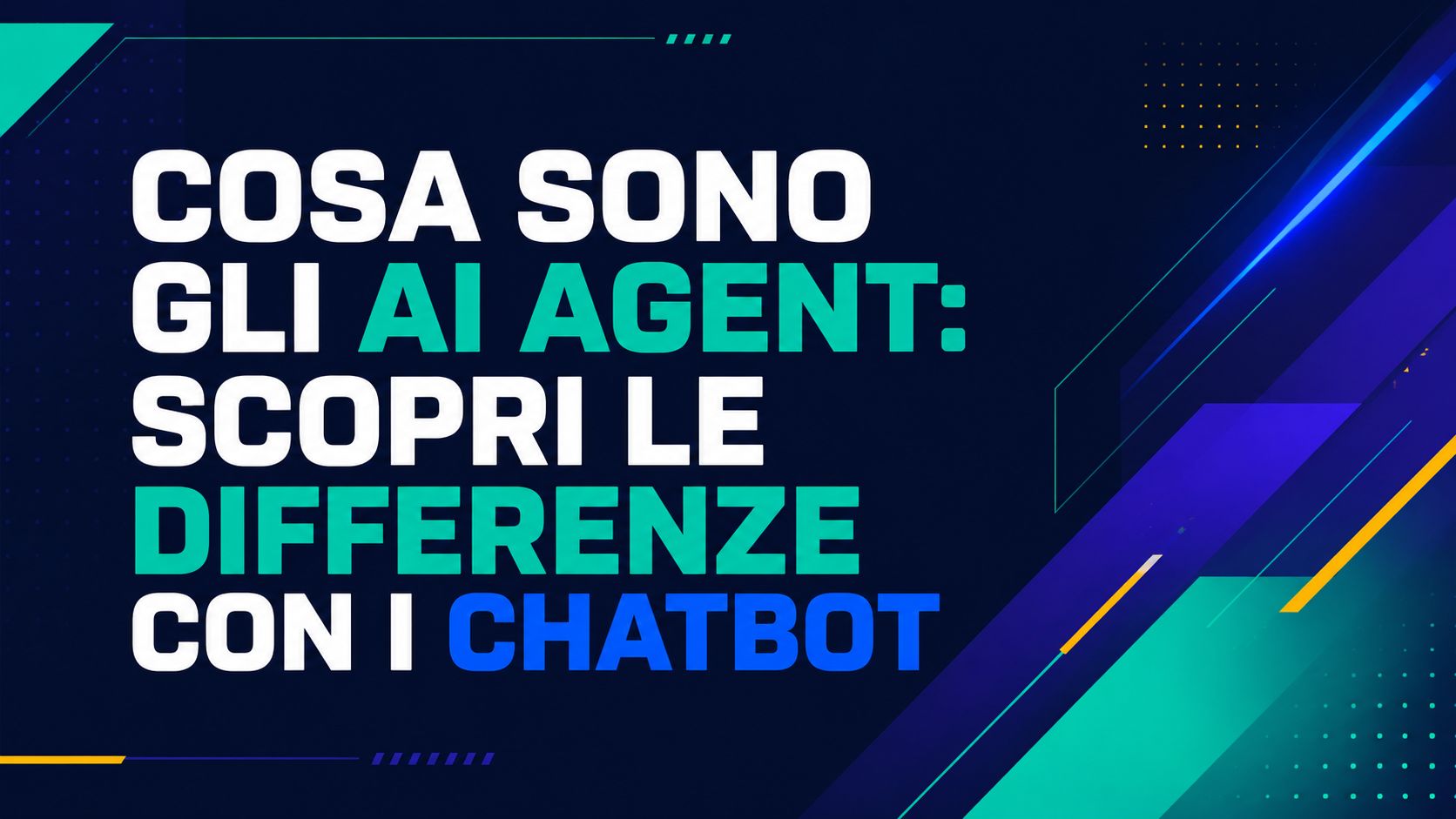 Cosa sono gli AI agent: scopri le differenze con i chatbot